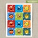 Sesame Street Printable Birthday Favor Tag Labels